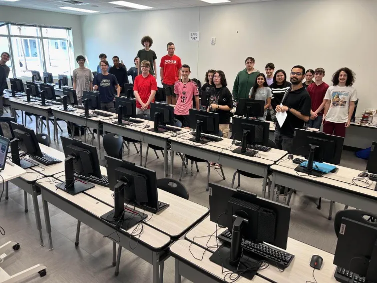 Group shot of everyone at the 2024-2025 Interest Meeting.